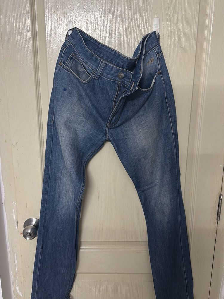 Flying matching jeans