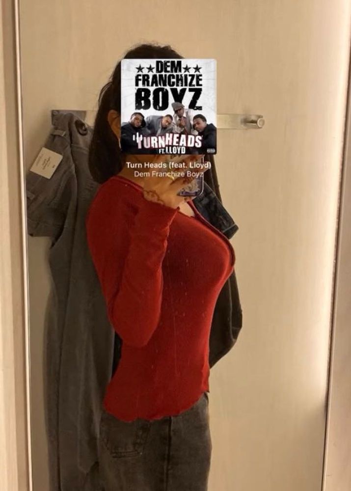 Red Long Sleeve Henley Top