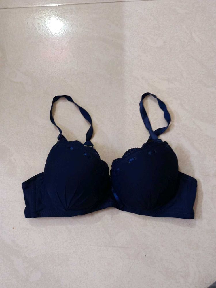 Navy Blue Bra