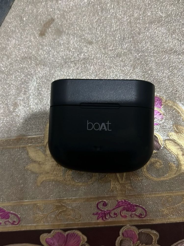 Black Boat Wireless Earbuds Case