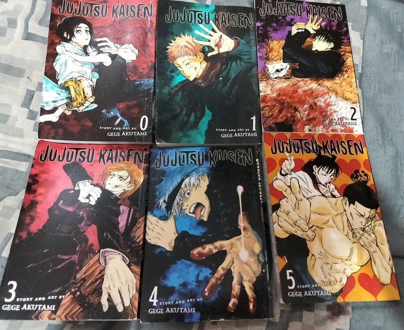 Jujutsu Kaisen Manga Set