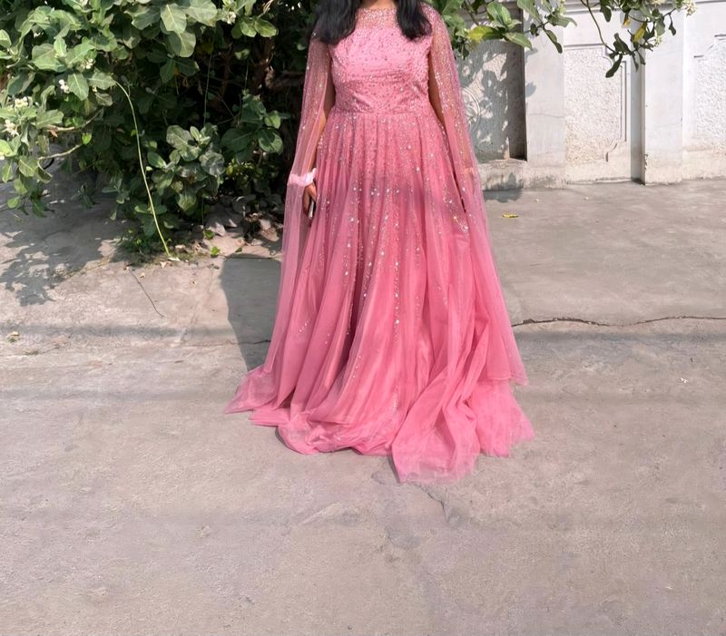 Pink Color Gown