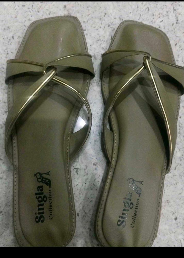 Stylish Olive Green Sandals