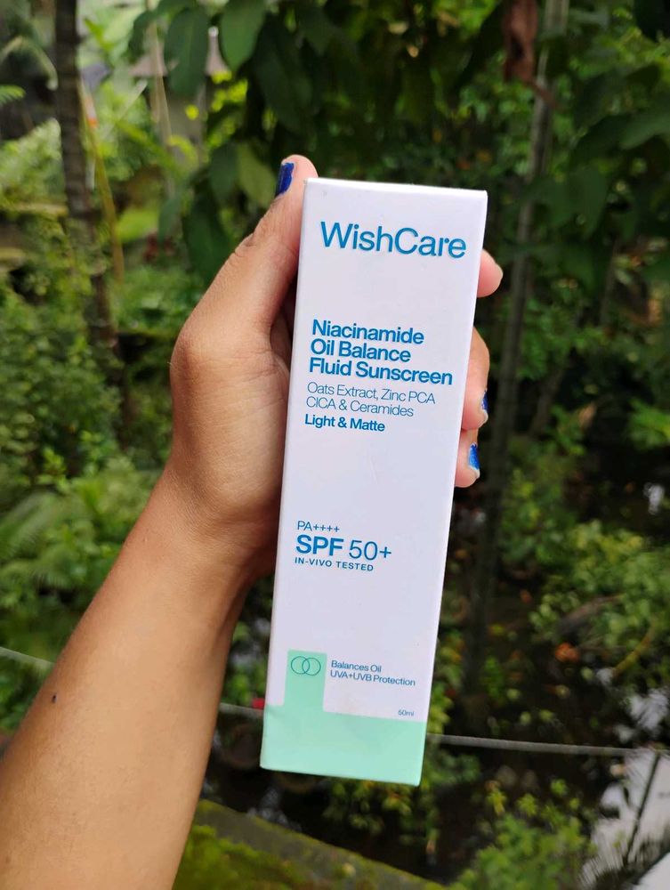 WishCare Niacinamide Oil Balance Sunscreen