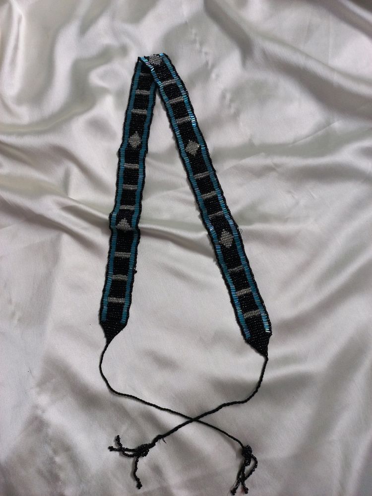 beaded work waist belt