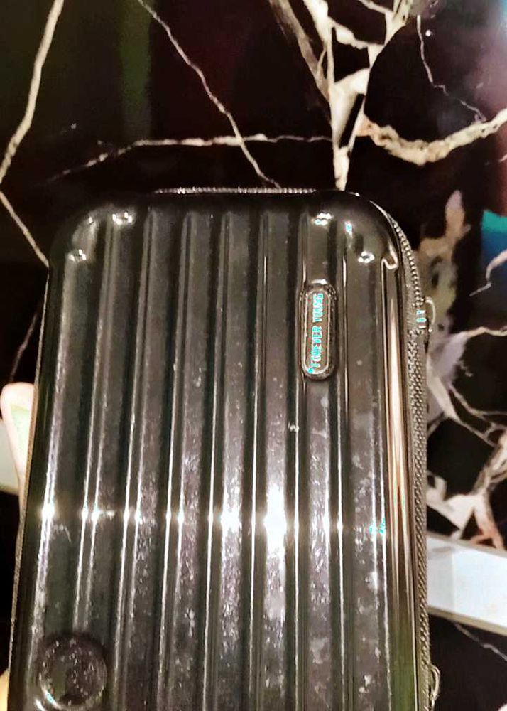 Sparkling Black Clutch Bag