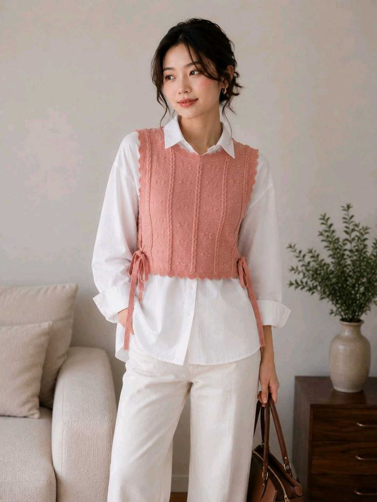 Chic Knit Vest - Perfect Layering Piece