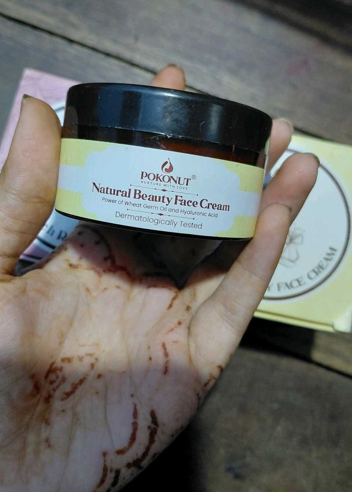 Pokonut Natural Beauty Face Cream pack of 2