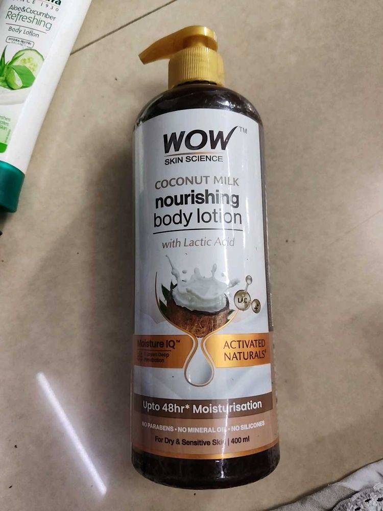 WOW Coconut Milk Nourishing Body Lotion