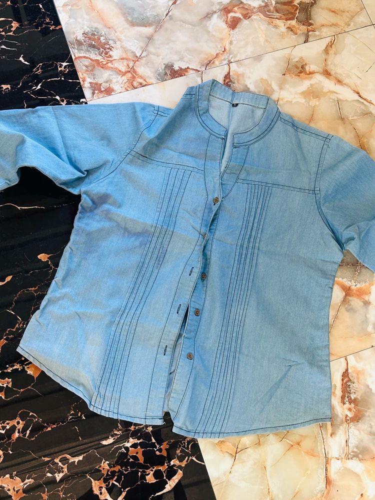 Stylish Denim Top