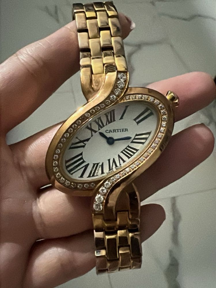 Elegant Cartier Diamond Watch first copy