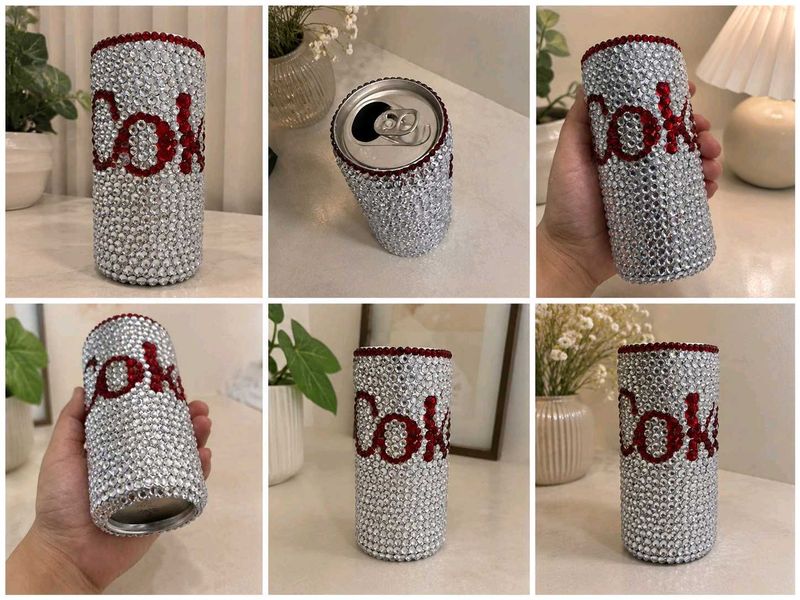 Sparkling Coca-Cola Can Decor