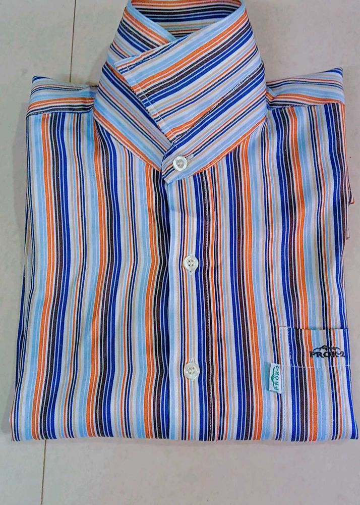 Men's Striped Casual Shirt