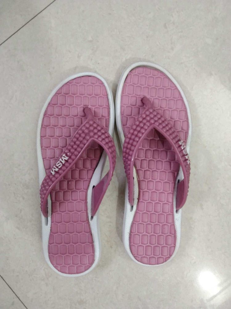 Pink MSM Flip Flops