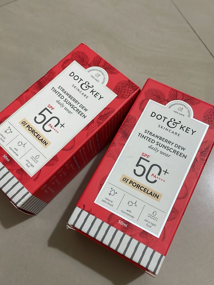 Dot&amp;key tinted sunscreen 2 packs