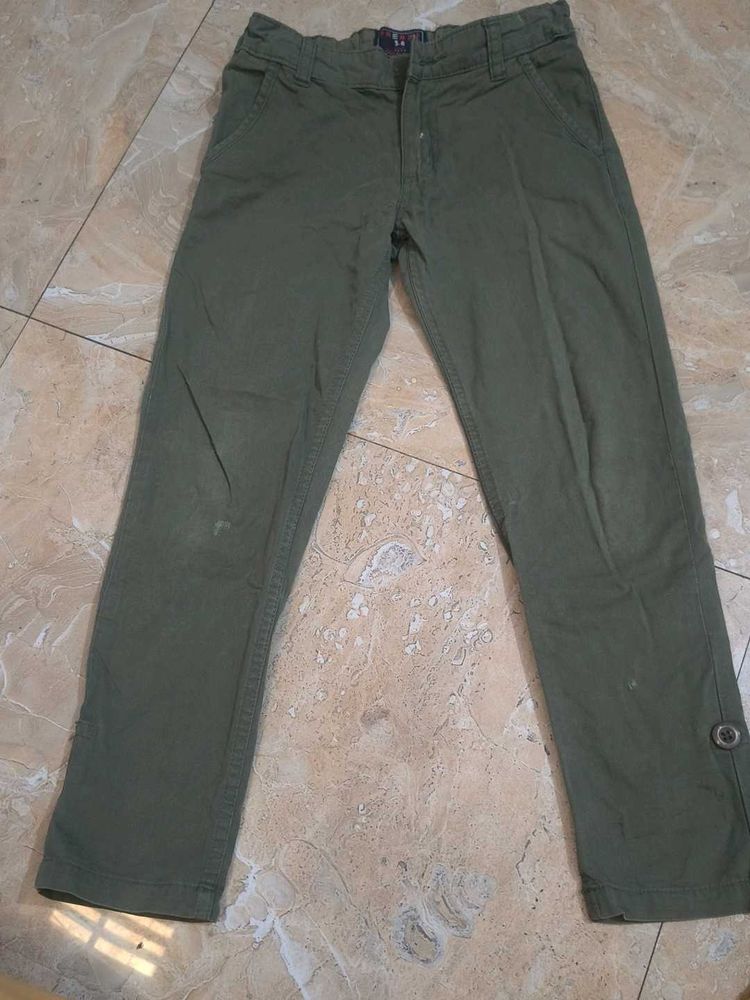 Olive Green  Pants