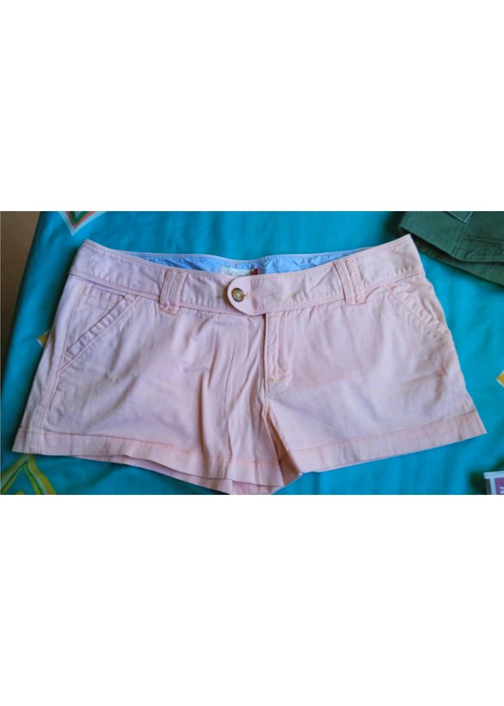 buy1 Get 1 Free|| Shorts Pink And Mehandi Color