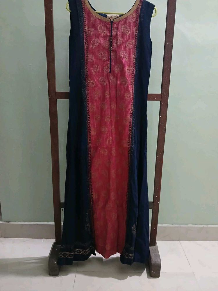 Elegant Ethnic Maxi Dress