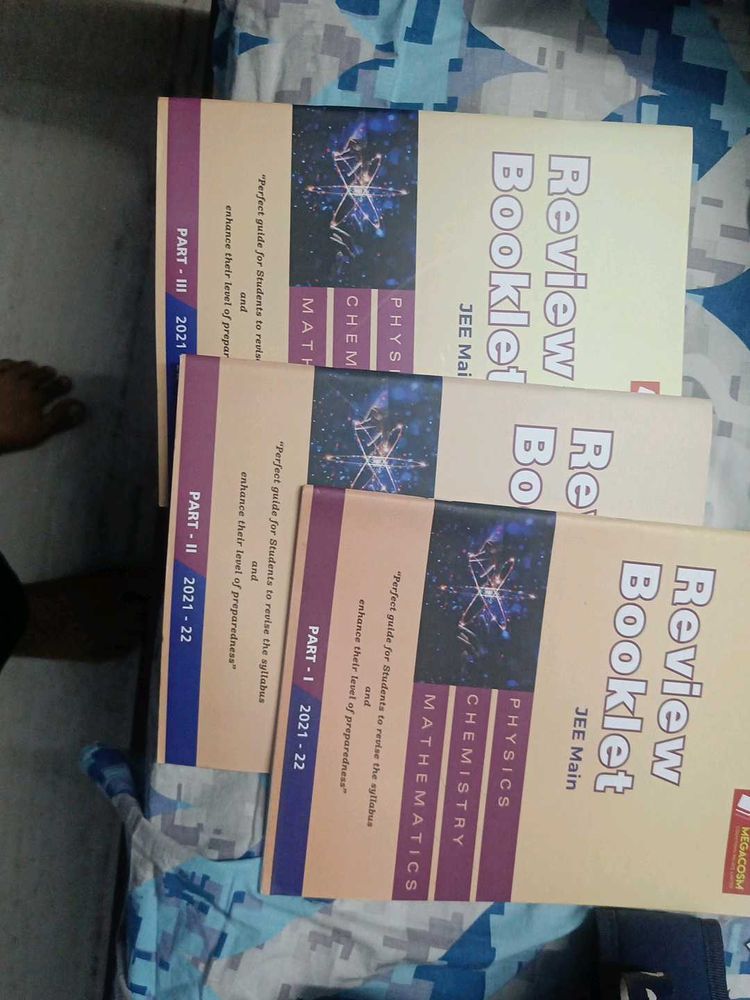 JEE Main Review Booklets (Parts I-III)