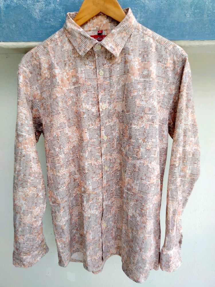 Men's Long Sleeve Button-Up Shirt