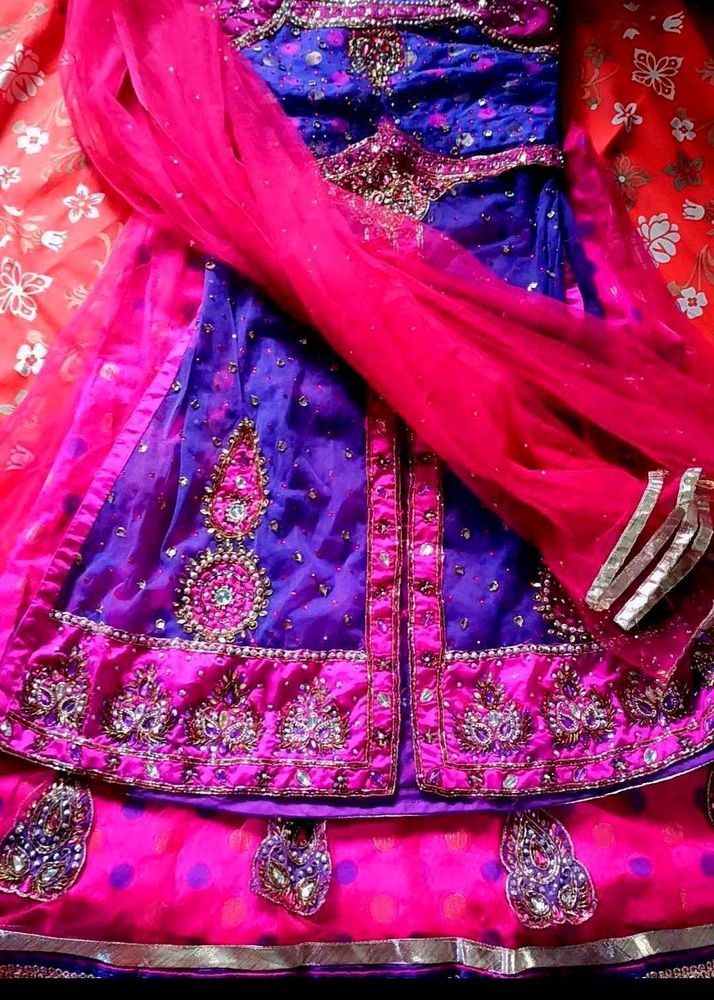 Vibrant Embroidered Lehenga Choli