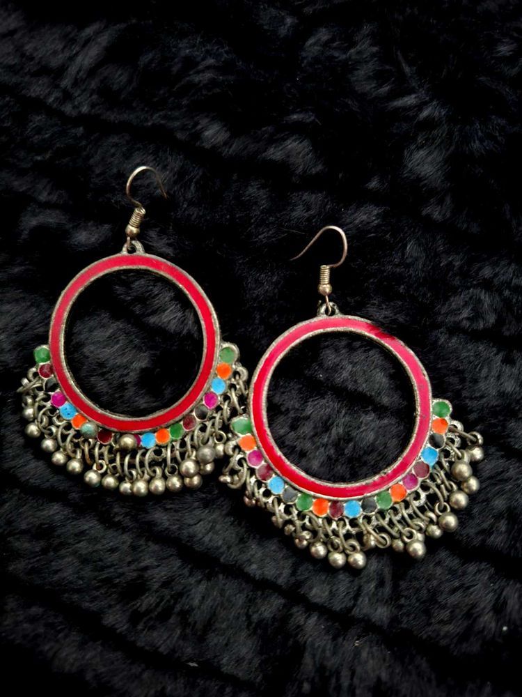 Boho Chic Colorful Earrings