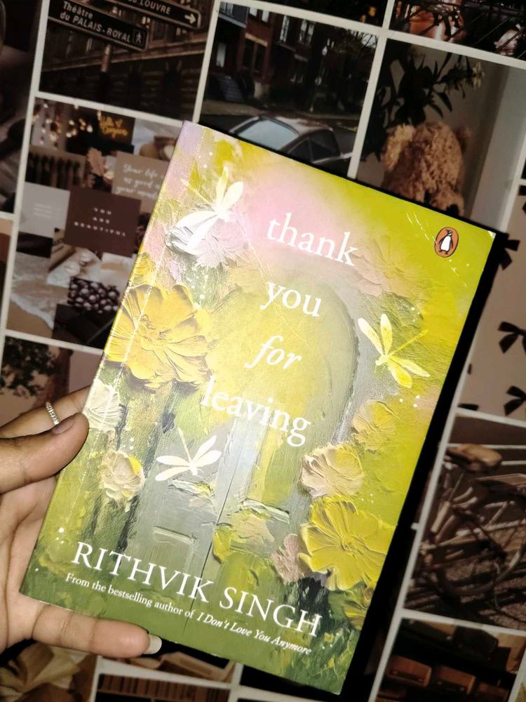 Thank You For Leaving Book