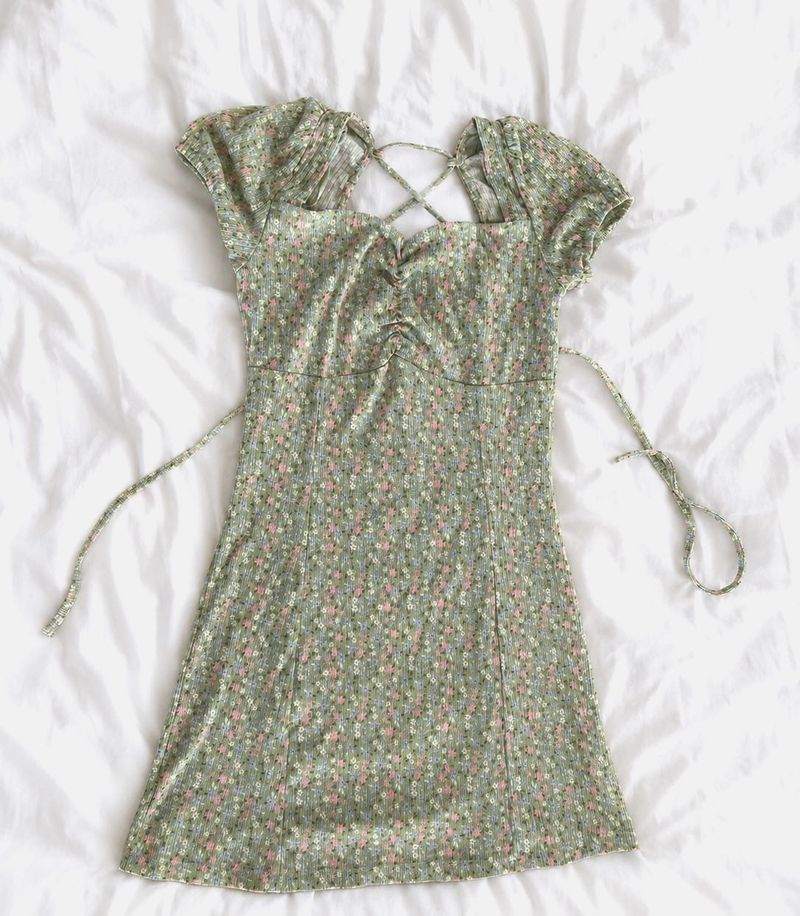 cute green dress