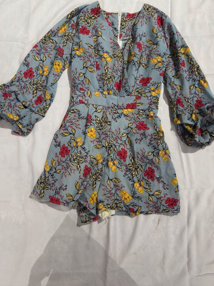 Floral Romper