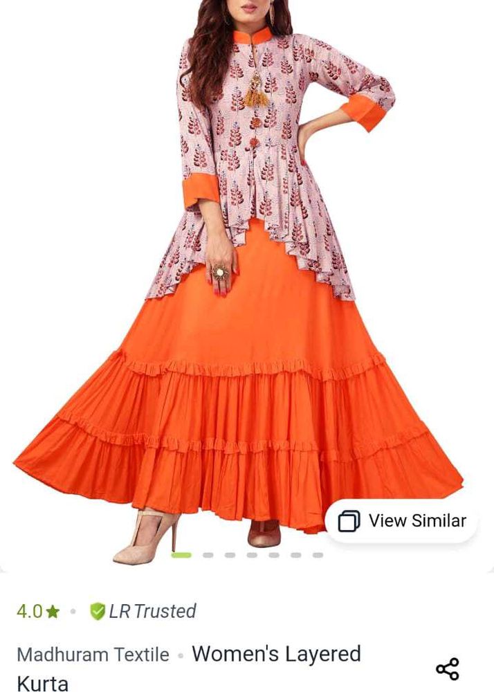 Women's Layered Kurta one pc