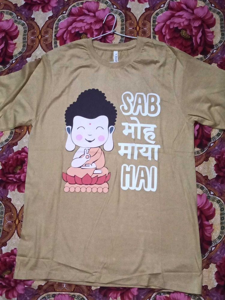 Buddha "Sab Moh Maya Hai" Graphic T-Shirt