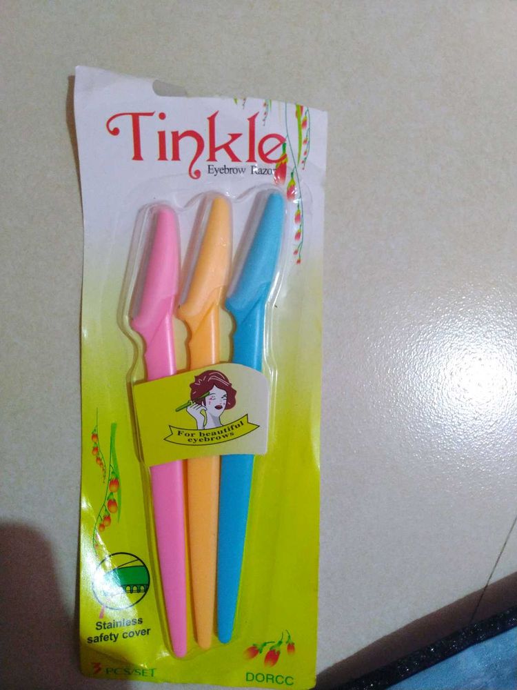Tinkle Eyebrow Razor Set