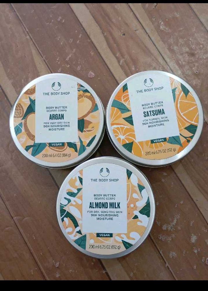 The Body Shop Butter Trio