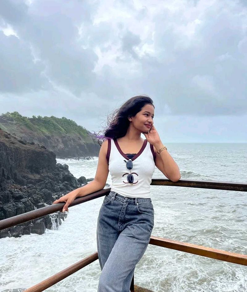 Stylish White Tank Top with Chanel Logo