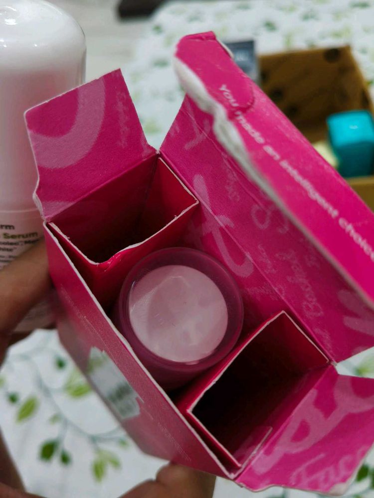 Pink Skincare Product