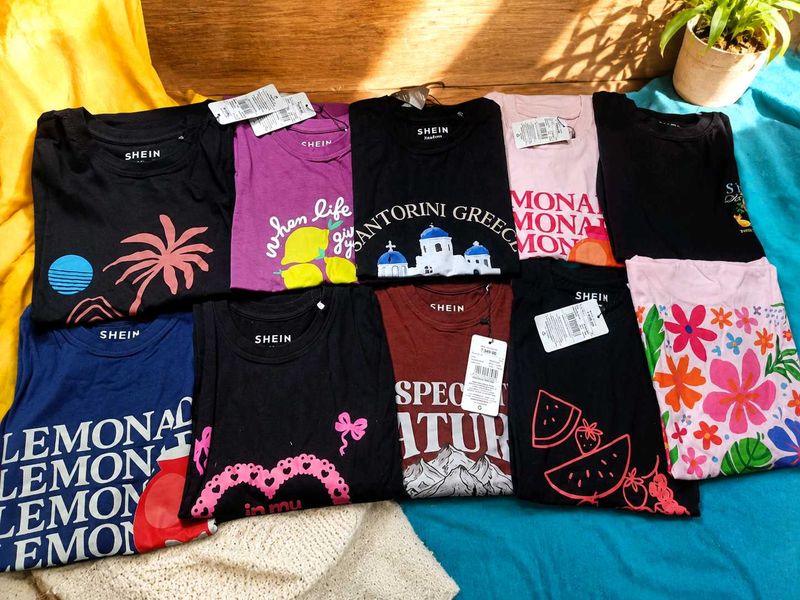BRAND NEW SHEIN oversized tshirts 👕