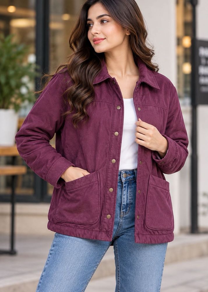 Stylish Marron  Jacket