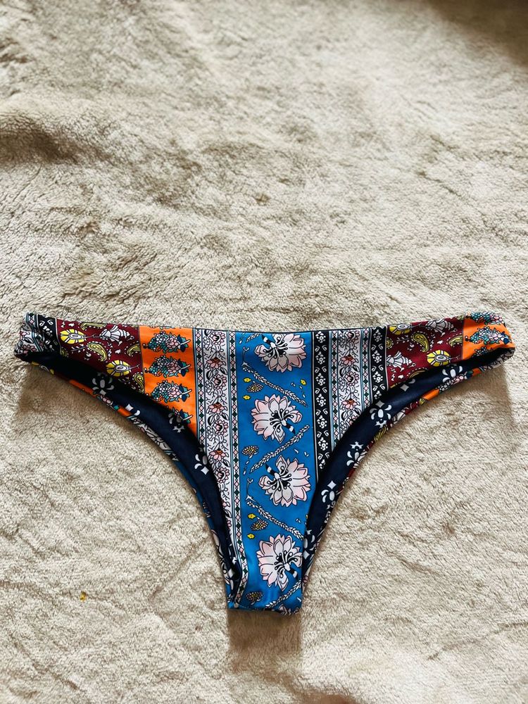 Bohemian Print Bikini Bottoms