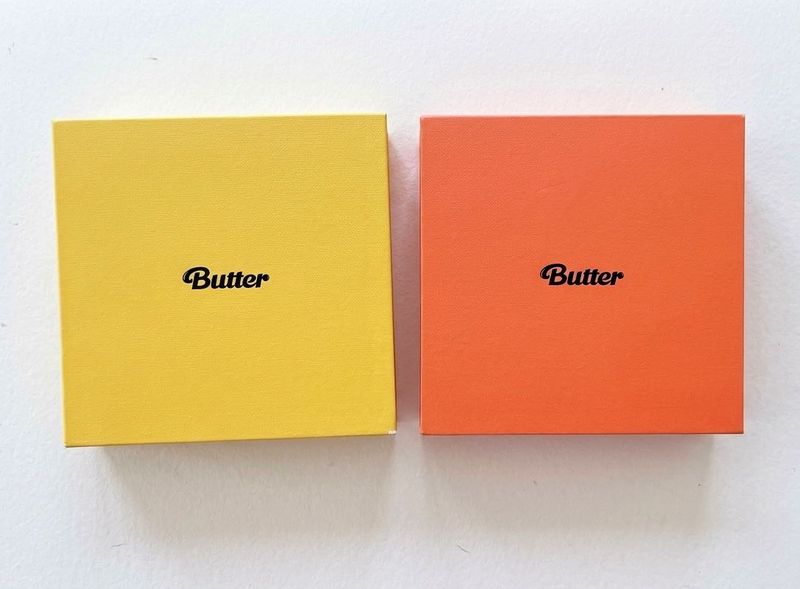 BTS BUTTER ALBUM COMBO (Cream &amp; Peach)