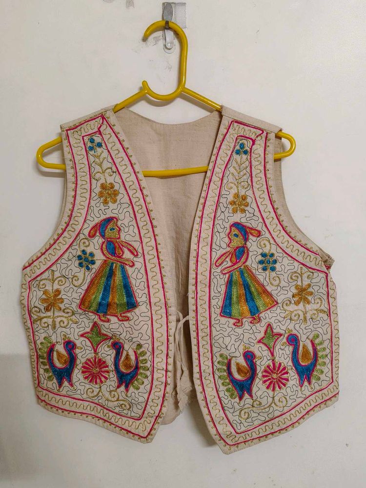 Embroidered Handmade Jaipuri Waistcoat