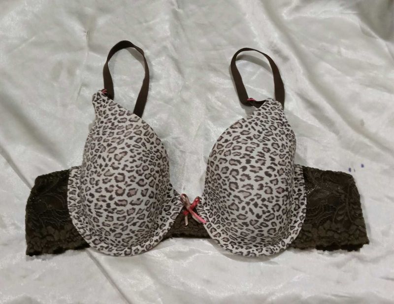Leopard Print Bra