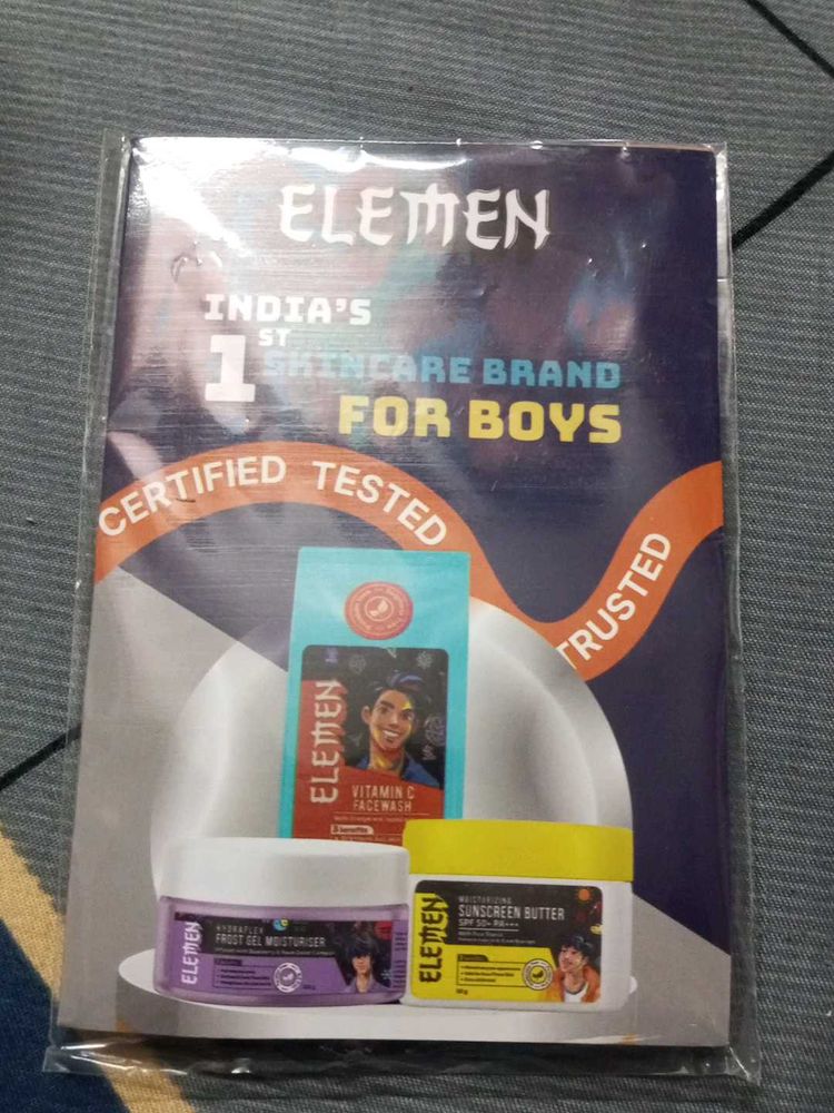 ELEMEN Skincare Set for Boys