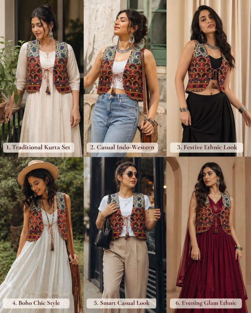Beautiful Embroidered Ethnic Jacket