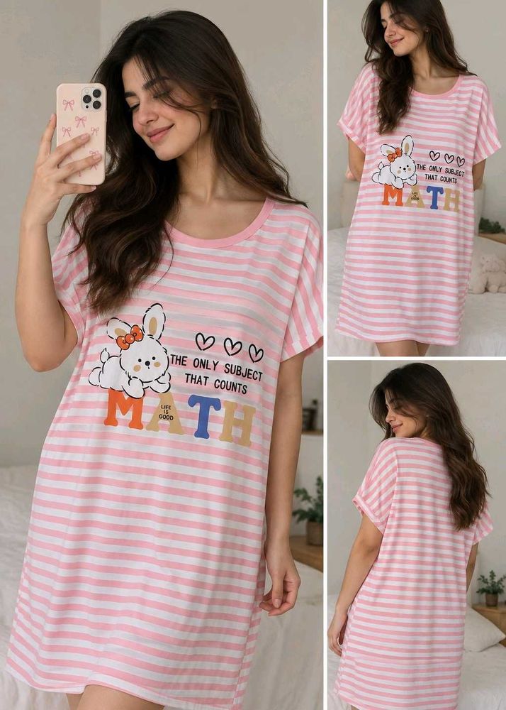 Cute Bunny Math Nightgown