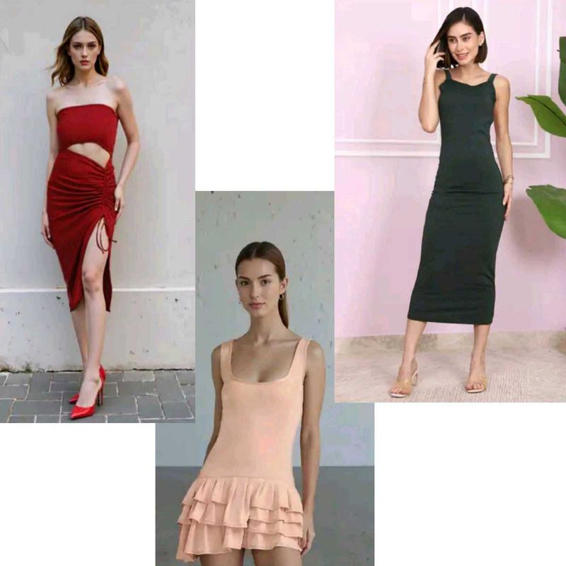 3 Chic Dresses for Every Occasion(SHEIN)