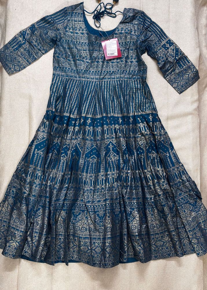 BIBA Teal Blue Suit