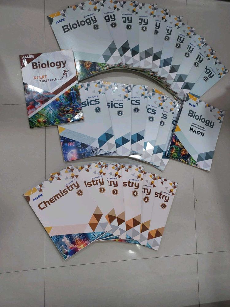 ALLEN Biology, Physics, Chemistry Books