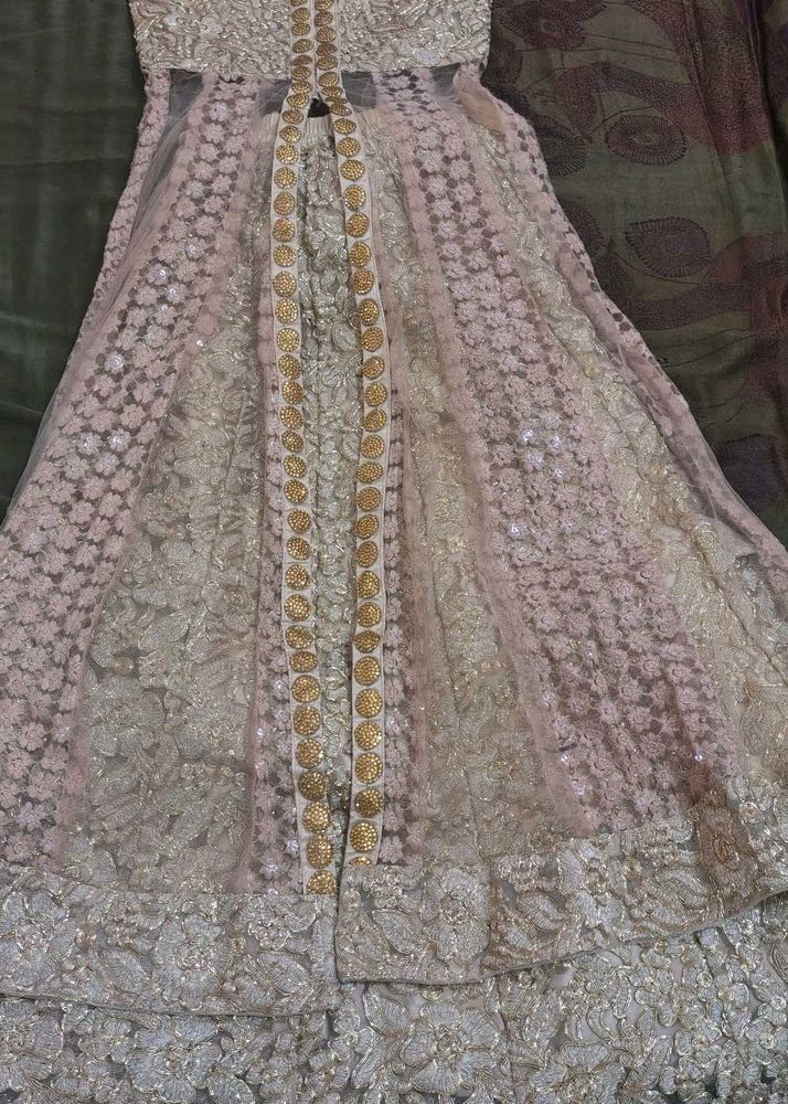 Elegant Embroidered Ethnic Gown