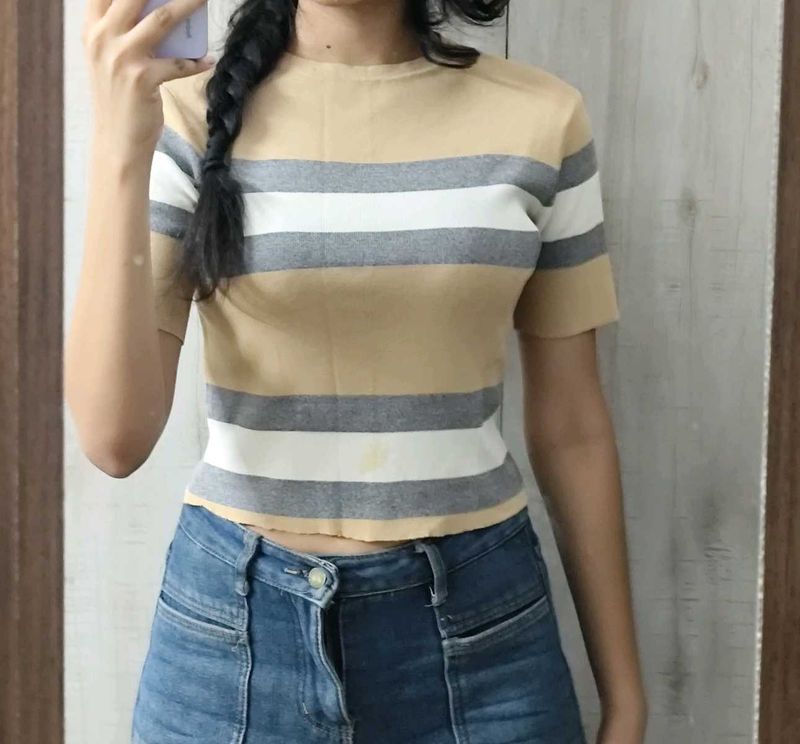Striped Casual Top