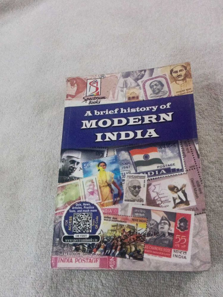 Modern India History Book